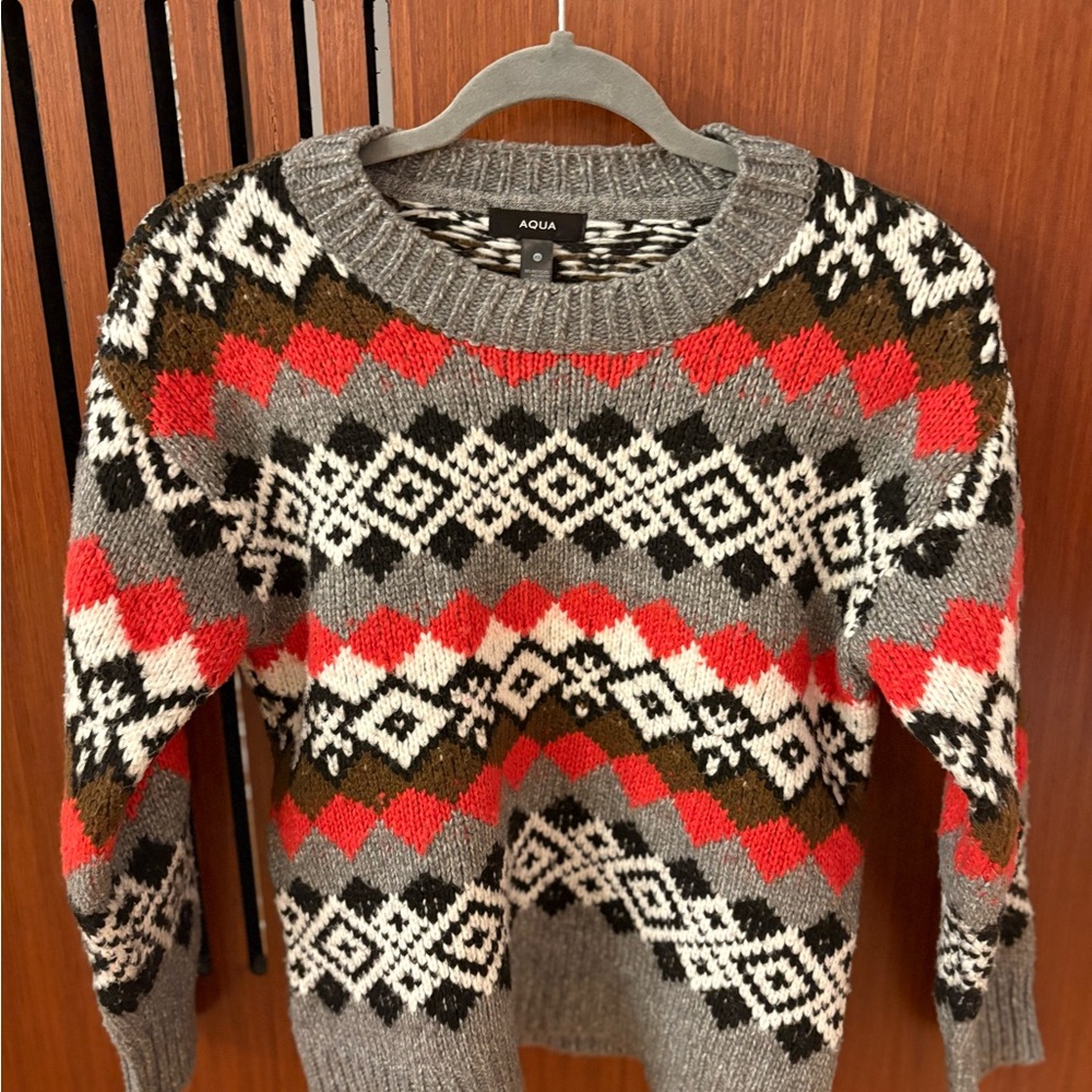 Aqua sweater - excellent condition - Size XS